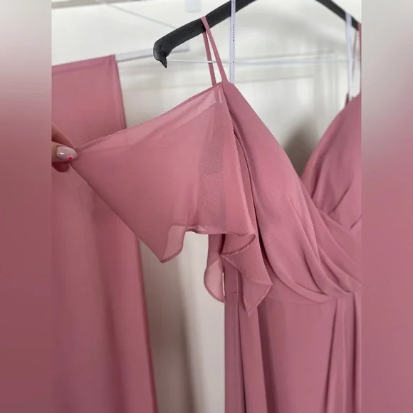 Watters Morganite Bridesmaid Dress - Picture 5 of 11